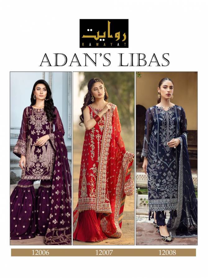 Rawayat Adans Libas Heavy Fancy Festive Wear Pakistani Salwar Kameez Collection